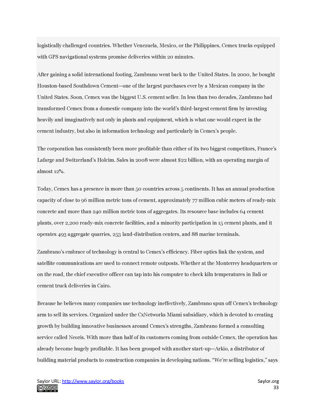 Fundamentals of Global Strategy - Page 33